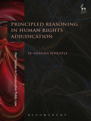 cover image of Principled Reasoning in Human Rights Adjudication